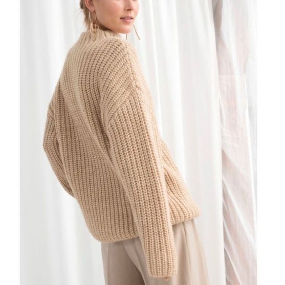 & Other Stories Chunky Sweater - Picture 2 of 4